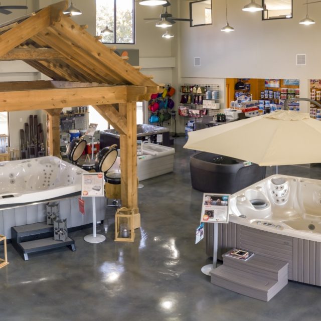 Interior view of Outdoor Living store in Collierville, Memphis TN