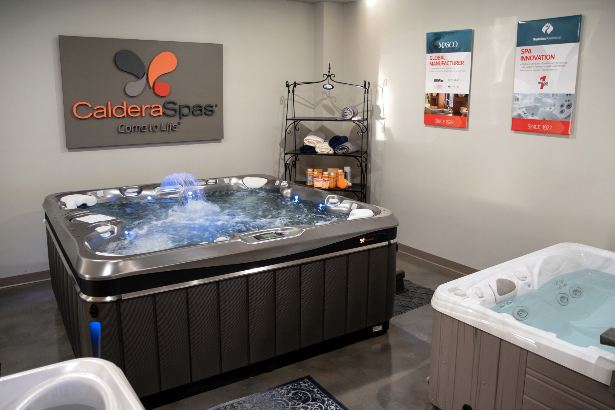 outdoor spa maintenance