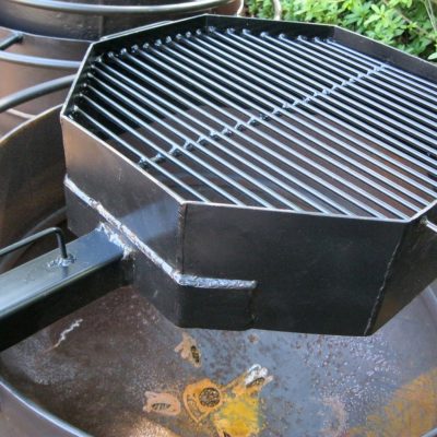 Fire pit grill