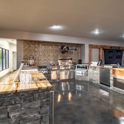Beautiful range of outdoor cooking